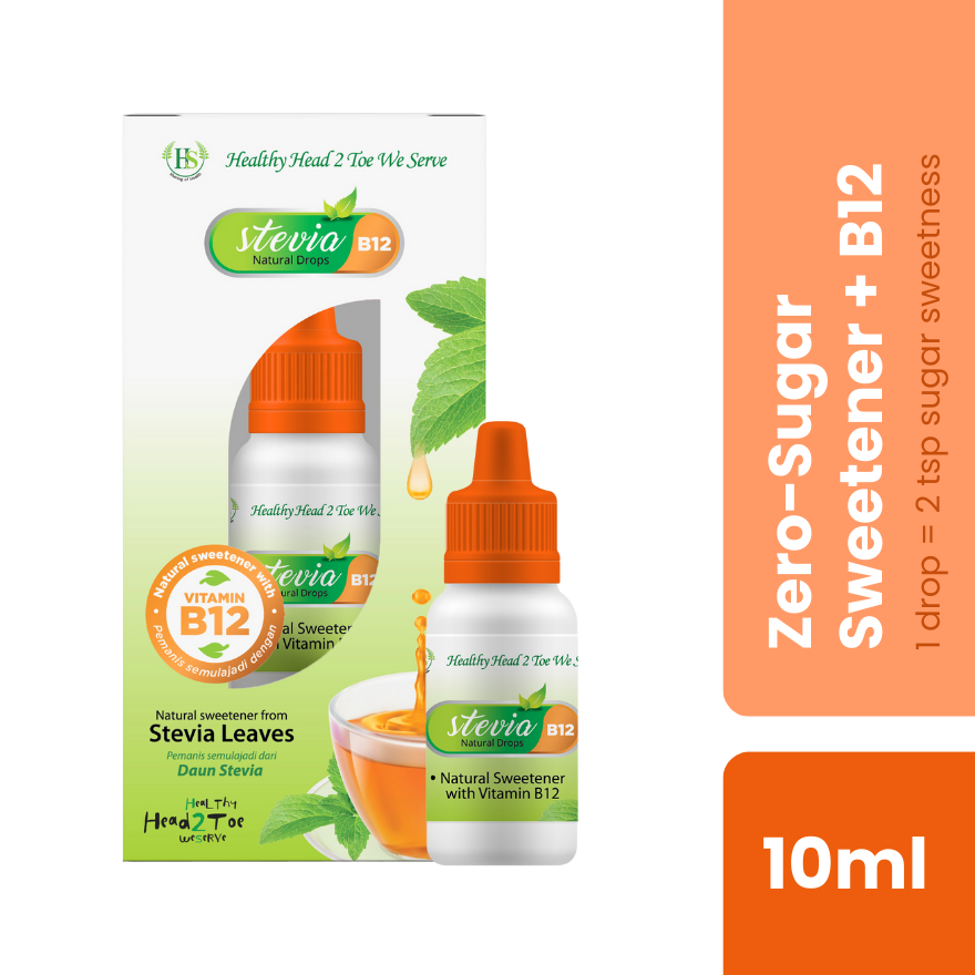 HS Stevia Natural Drops B12 - Image 2